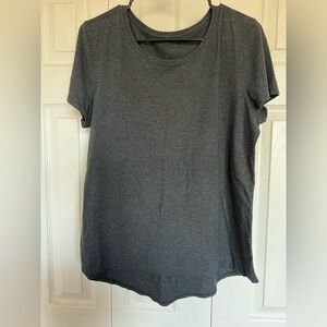 lululemon athletica Charcoal Short Sleeve Tee